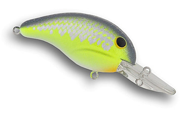 Image of Bandit 300 Series Crankbait, 2in, 1/4oz, Chartreuse Fleck, BDT3D66