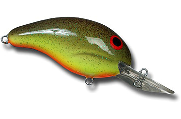 Image of Bandit 300 Series Crankbait, 2in, 1/4oz, Chartreuse Rootbeer Sparkle, BDT3A28