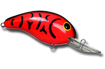 Image of Bandit 300 Series Crankbait, 2in, 1/4oz, Red Crawfish, BDT338