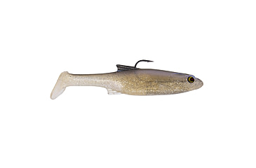 Image of Bass Mafia Daingerous Swimbait Loaded, Deep, Black Black Shad, 7, BMDLS-7DP-BBS