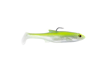 Image of Bass Mafia Daingerous Swimbait Loaded, Deep, Chartreuse Blue, 7, BMDLS-7DP-CHB