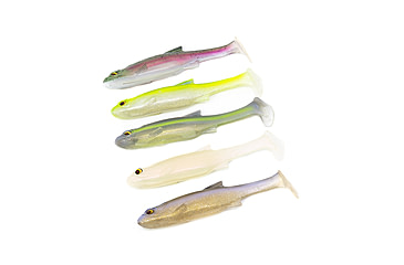 Image of Bass Mafia Daingerous Swimbait, Blackback Shad, 6in, BMD-6-BBS
