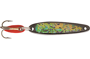 Image of Swedish Pimple Jigging Lure, 1/10 oz, 1 in, Black Ice, 2BLACKICE