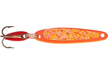 Image of Swedish Pimple Jigging Lure, 1/10 oz, 1 in, Orange Ice, 2ORANGEICE