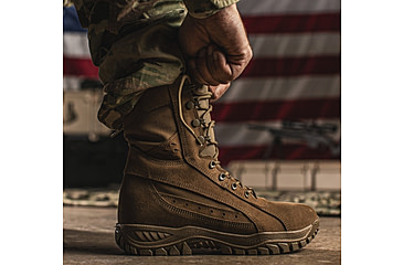 Image of Belleville 8in Flyweight Hot Weather Flight/Combat Boots - Mens, Coyote, 8.5 US/Wide, FX2 085W