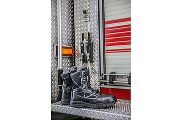 Image of Belleville 8in Waterproof Side Zip Comp Toe Boot - Mens, Black, 3.5, Wide, TR998ZWPCT 035W