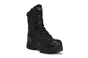 Image of Belleville 8in Waterproof Side Zip Comp Toe Boot - Mens, Black, 3.5, Wide, TR998ZWPCT 035W
