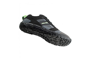 Image of Belleville Low-Cut Mini-Mil Barefoot Activity Shoes w/Camo Superfabric - Mens, Black/Mint Green Accents, 9.5 US/Regular, MM001 095R