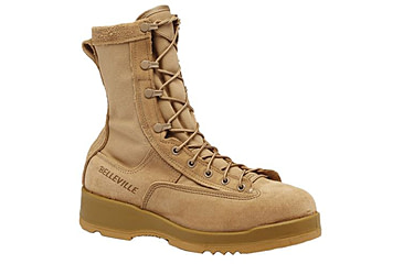 Image of Belleville Mens Hot Weather Steel Toe Flight Boot, Tan, 3, Wide 330DESST 030W