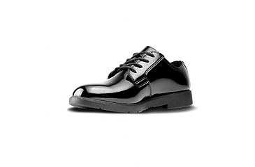 Image of Belleville Quarter Cut Uniform Dress Oxford Shoes - Mens, Black, 7.5 US/Regular, BV202 075R