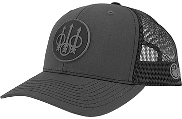 Image of Beretta JS Trucker Hat - Men's, Charcoal And Black, One Size, BC017T16750957