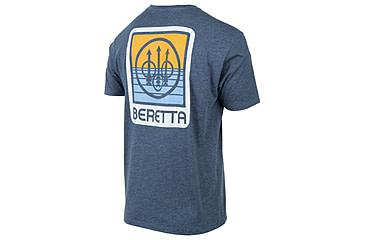 Image of Beretta HorizonT-Shirt - Mens, Short Sleeve, Navy Heather, 3XL, TS224T1890051YXXXL