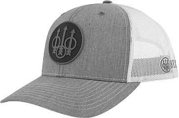 Image of Beretta JS Trucker Hat - Men's, Charcoal &amp; White, One Size, BC017T16750964