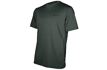 Image of Beretta Mens US Tech Short Sleeve T-Shirt, Green, Small TS541T13220715S