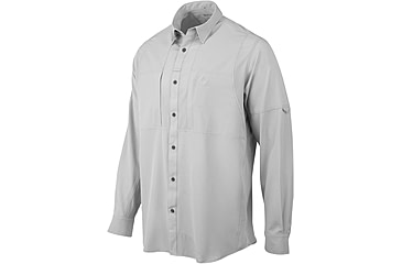 Image of Beretta TKAD Flex Shirt - Mens, Long Sleeve, Light Grey, Extra Large, LU931T23340966XL