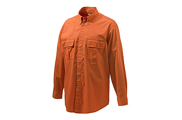 Image of Beretta TM Shooting Shirt L/S, Orange, Medium, LU152075610025M