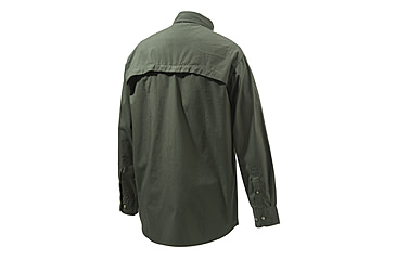 Image of Beretta TM Shooting Shirt L/S, Green, Small, LU152075610715S