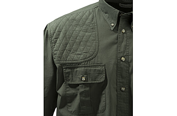 Image of Beretta TM Shooting Shirt L/S, Green, Small, LU152075610715S