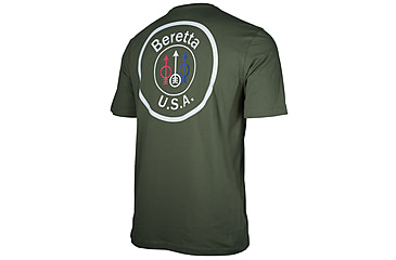 Image of Beretta US Logo T - Shirt, Army Green, XXL, TS252T1416078KXXL