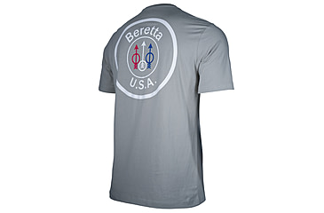 Image of Beretta US Logo T - Shirt, Dove, Large, TS252T14160950L