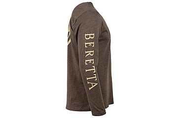Image of Beretta USA 2.0 T-Shirt - Mens, Long Sleeve, Brown, Large, TS230T18900815L