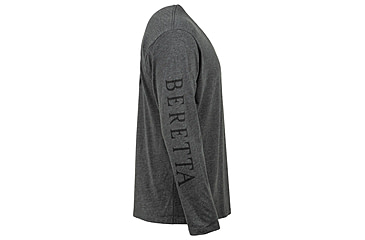 Image of Beretta USA 2.0 T-Shirt - Mens, Long Sleeve, Charcoal, 3XL, TS230T18900093XXXL