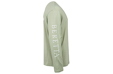 Image of Beretta USA 2.0 T-Shirt - Mens, Long Sleeve, Sage Green, Small, TS230T189007A1S