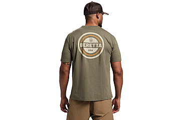 Image of Beretta USA 2.0 T-Shirt - Mens, Short Sleeve, Heather Mil Green, Extra Large, TS226T189007AUXL