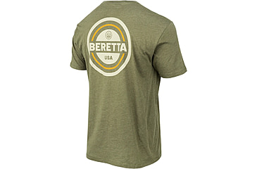 Image of Beretta USA 2.0 T-Shirt - Men's, Short Sleeve, Heather Mil Green, Extra Large, TS226T189007AUXL