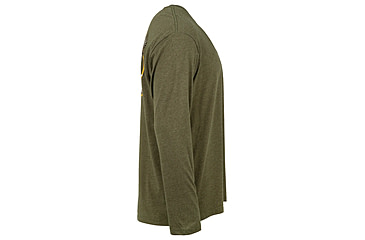 Image of Beretta Wing Drop T-Shirt - Mens, Long Sleeve, Heather Mil Green, 3XL, TS231T189007AUXXXL