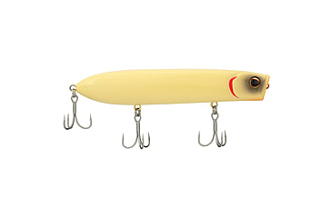 Image of Berkley Cane Walker Saltwater Hard Bait, Topwater, Saltwater, 110, 5/7 oz, 110mm, Topwater, Hook Size 6, 3 Hooks, Bone, 110, 1573051