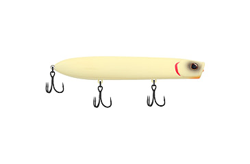 Image of Berkley Cane Walker Saltwater Hard Bait, Topwater, Saltwater, 125, 4/5 oz, 125mm, Topwater, Hook Size 4, 3 Hooks, Bone, 125, 1547906