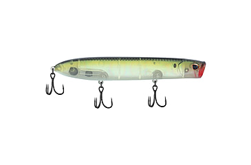Image of Berkley Cane Walker Saltwater Hard Bait, Topwater, Saltwater, 125, 4/5 oz, 125mm, Topwater, Hook Size 4, 3 Hooks, HD Pilchard, 125, 1547909