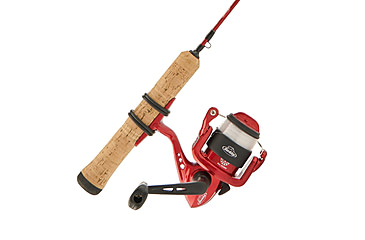 Image of Berkley Cherrywood HD Ice Spinning Combo, 4.4/1, Right/Left, 30in. Rod Length, Medium Power, Moderate Fast Action, 1 Piece Rod, 20, 1537659