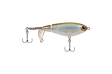 Image of Berkley Choppo Hard Bait, Topwater, 105, 3/4 oz, 105mm, Topwater, Hook Size 2, 2 Hooks, Perfect Ghost, 1500758