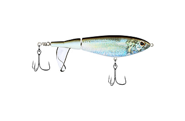 Image of Berkley Choppo Hard Bait, Topwater, 120, 1 oz, 120mm, Topwater, Hook Size 2, 2 Hooks, HD Blueback Herring, 1547156