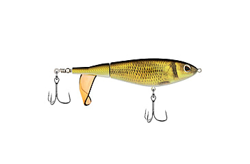 Image of Berkley Choppo Hard Bait, Topwater, 120, 1 oz, 120mm, Topwater, Hook Size 2, 2 Hooks, HD Golden Shiner, 1547158