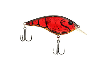 Image of Berkley Clickin Frittside Hard Bait, Crankbait, 5 Biggunft, 3/7oz, 2 4/5in / 7cm, 2ft-5ft / 0.5-1.5m, Hook Size 5, 2 Hooks, Ghost Red Craw, 5 Biggunft, 1569625