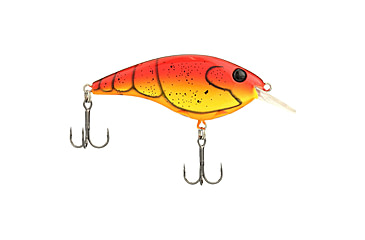 Image of Berkley Clickin Frittside Hard Bait, Crankbait, 5 Biggunft, 3/7oz, 2 4/5in / 7cm, 2ft-5ft / 0.5-1.5m, Hook Size 5, 2 Hooks, Red Spring Craw, 5 Biggunft, 1569973