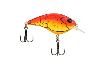 Image of Berkley Clickinft Frittside Hard Bait, Crankbait, 5, 1/3oz, 2 1/4in / 5 3/4cm, 2ft-5ft / 0.5-1.5m, Hook Size 6, 2 Hooks, Red Spring Craw, 5, 1570013