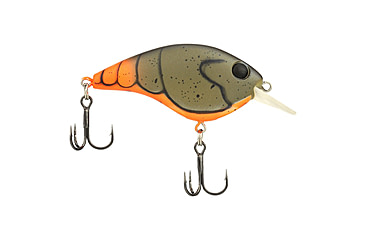 Image of Berkley Clickinft Frittside Hard Bait, Crankbait, 5 Junior, 1/4oz, 2in / 5cm, 2ft-5ft / 0.5-1.5m, Hook Size 7, 2 Hooks, Firetail Green Craw, 5 Junior, 1569987