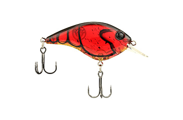 Image of Berkley Clickinft Frittside Hard Bait, Crankbait, 5 Junior, 1/4oz, 2in / 5cm, 2ft-5ft / 0.5-1.5m, Hook Size 7, 2 Hooks, Ghost Red Craw, 5 Junior, 1569985