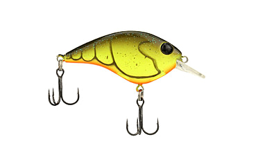 Image of Berkley Clickinft Frittside Hard Bait, Crankbait, 5 Junior, 1/4oz, 2in / 5cm, 2ft-5ft / 0.5-1.5m, Hook Size 7, 2 Hooks, Rootbeer Craw, 5 Junior, 1569994