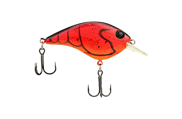 Image of Berkley Clickinft Frittside Hard Bait, Crankbait, 5 Junior, 1/4oz, 2in / 5cm, 2ft-5ft / 0.5-1.5m, Hook Size 7, 2 Hooks, Special Red Craw, 5 Junior, 1569988