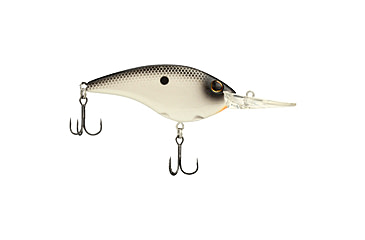 Image of Berkley Clickinft Frittside Hard Bait, Crankbait, 9, 1/2oz, 2 3/4in / 7cm, 7ft-10ft / 2-3m, Hook Size 5, 2 Hooks, Midnight Pearl, 9, 1570049