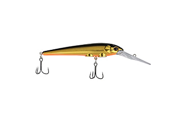 Image of Berkley Deep Hit Stick Hard Baits, Crankbaits, Freshwater, 1/3 oz, Black Gold, 9, 1600834