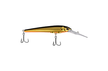 Image of Berkley Deep Hit Stick Soft Bait Lures, Crankbaits, Freshwater, 1 Pack, 1/2 oz, Black Gold, 10.5, 1600944