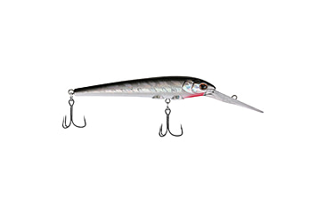 Image of Berkley Deep Hit Stick Soft Bait Lures, Crankbaits, Freshwater, 1 Pack, 1/2 oz, Black Silver, 10.5, 1600945