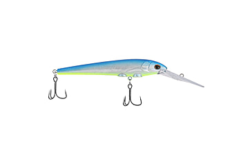 Image of Berkley Deep Hit Stick Soft Bait Lures, Crankbaits, Freshwater, 1 Pack, 1/2 oz, Blue Slime, 10.5, 1600947