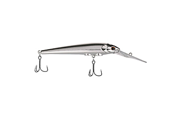 Image of Berkley Deep Hit Stick Soft Bait Lures, Crankbaits, Freshwater, 1 Pack, 1/2 oz, Chrome, 10.5, 1600948